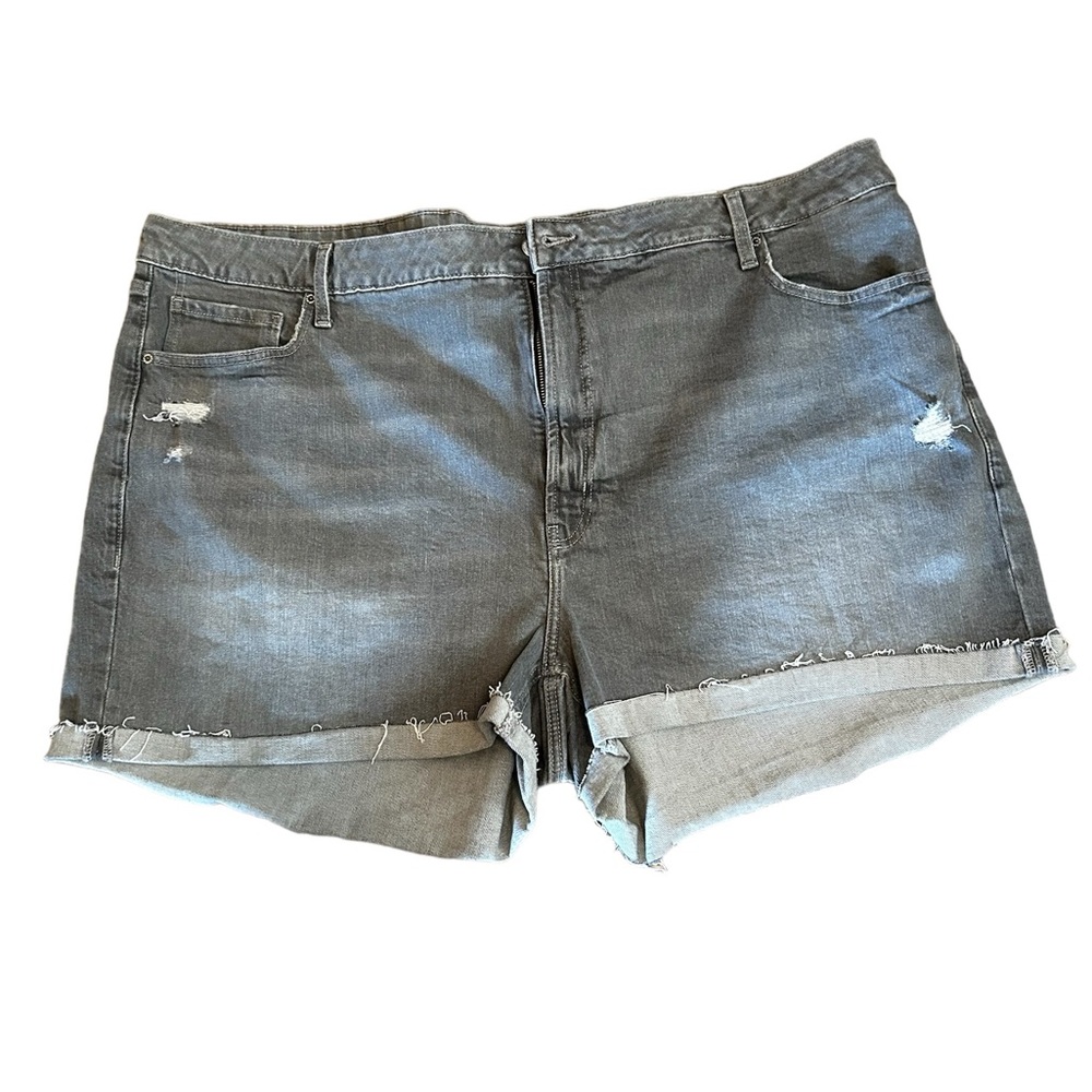 Old Navy O.G. High Rise Gray Jean Shorts NWT